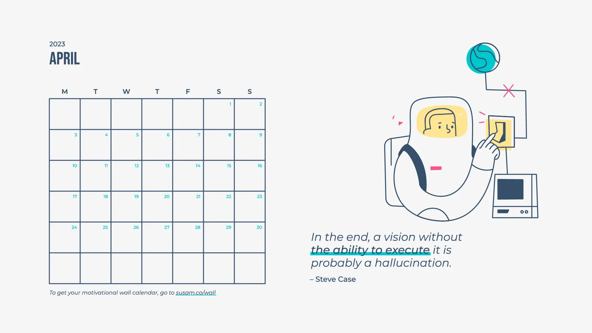 A screenshot of a calendar.