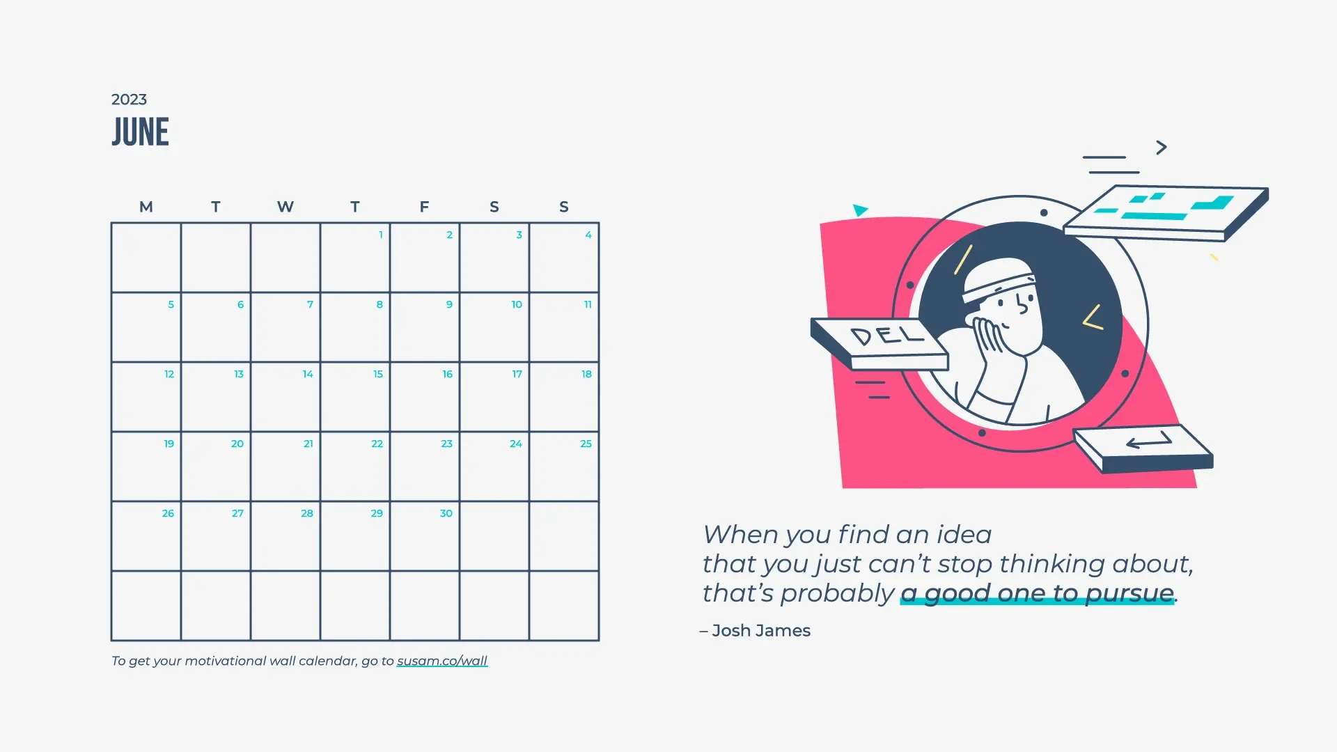 A screenshot of a calendar.