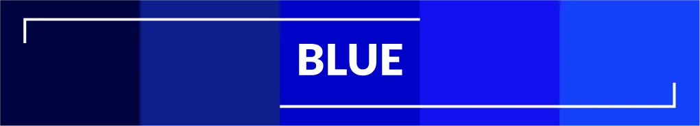 A blue sign with white text.