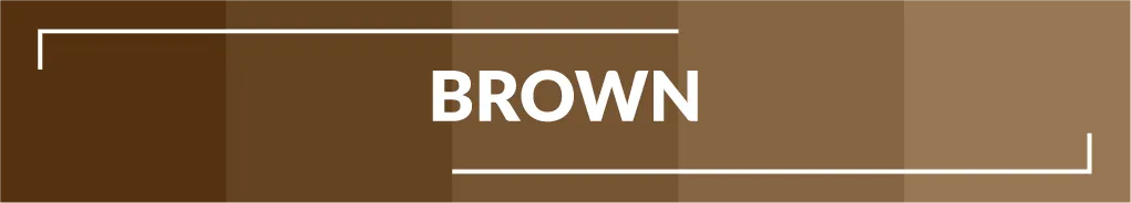 A brown sign with white text.